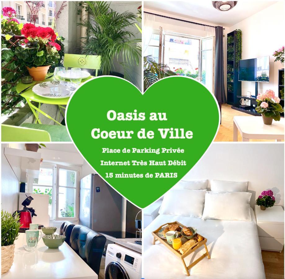 Oasis Au Coeur De Ville 르 플레시-로뱅송 외부 사진